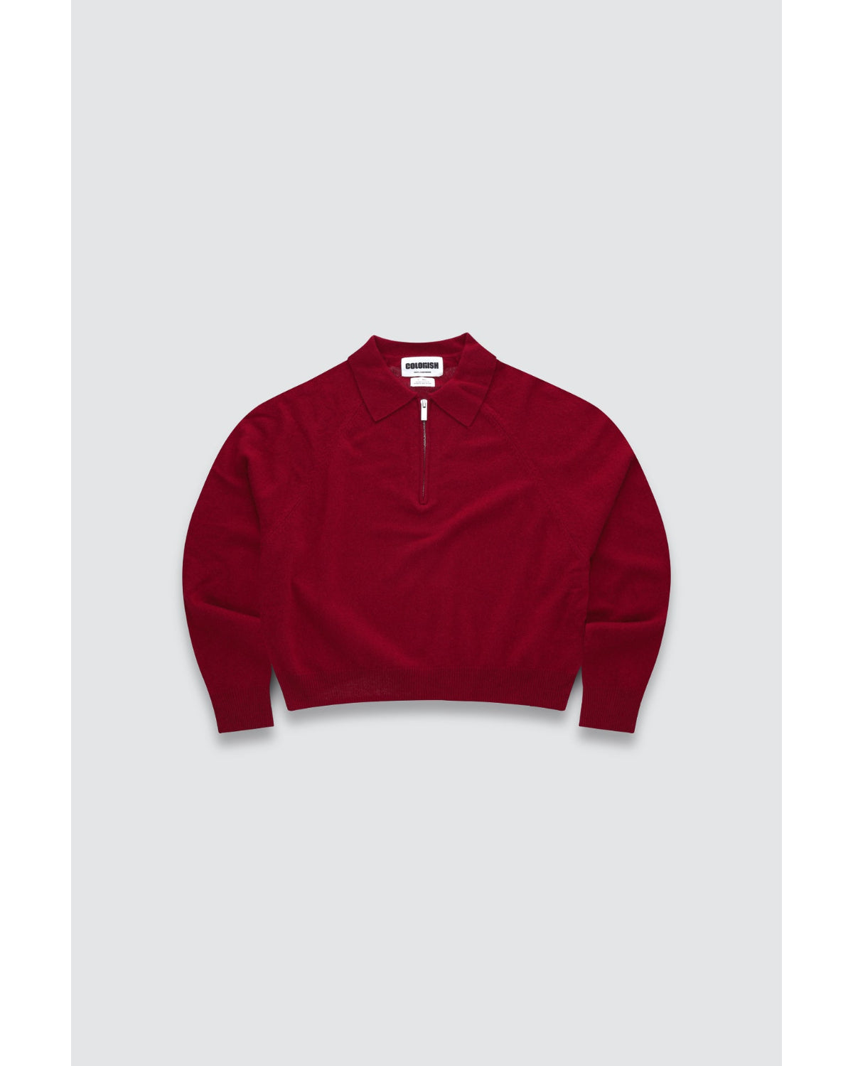 Crush Cabana Zip Polo Sweater