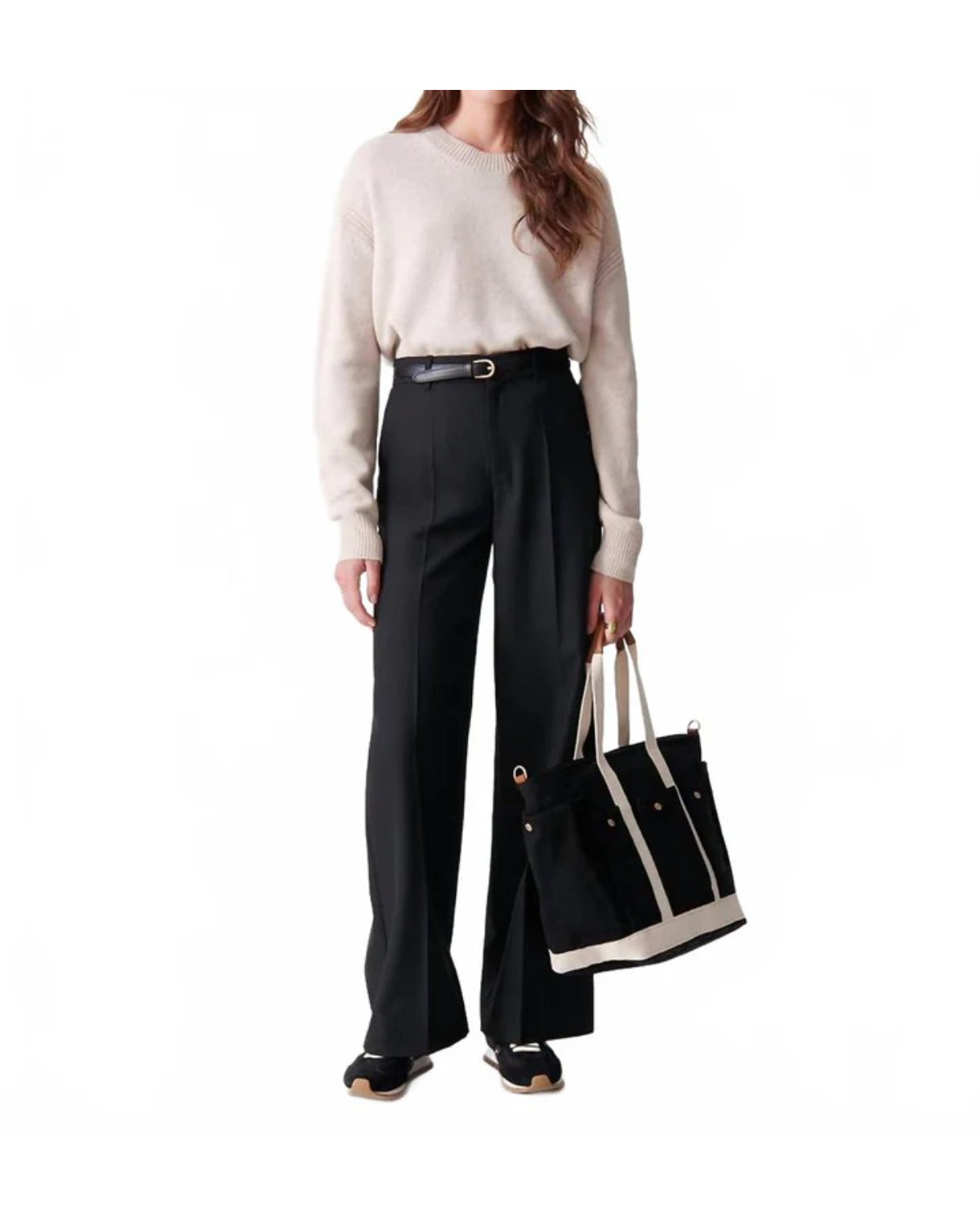 Vanessa Bruno Dulce High Waist Straight Leg Pants