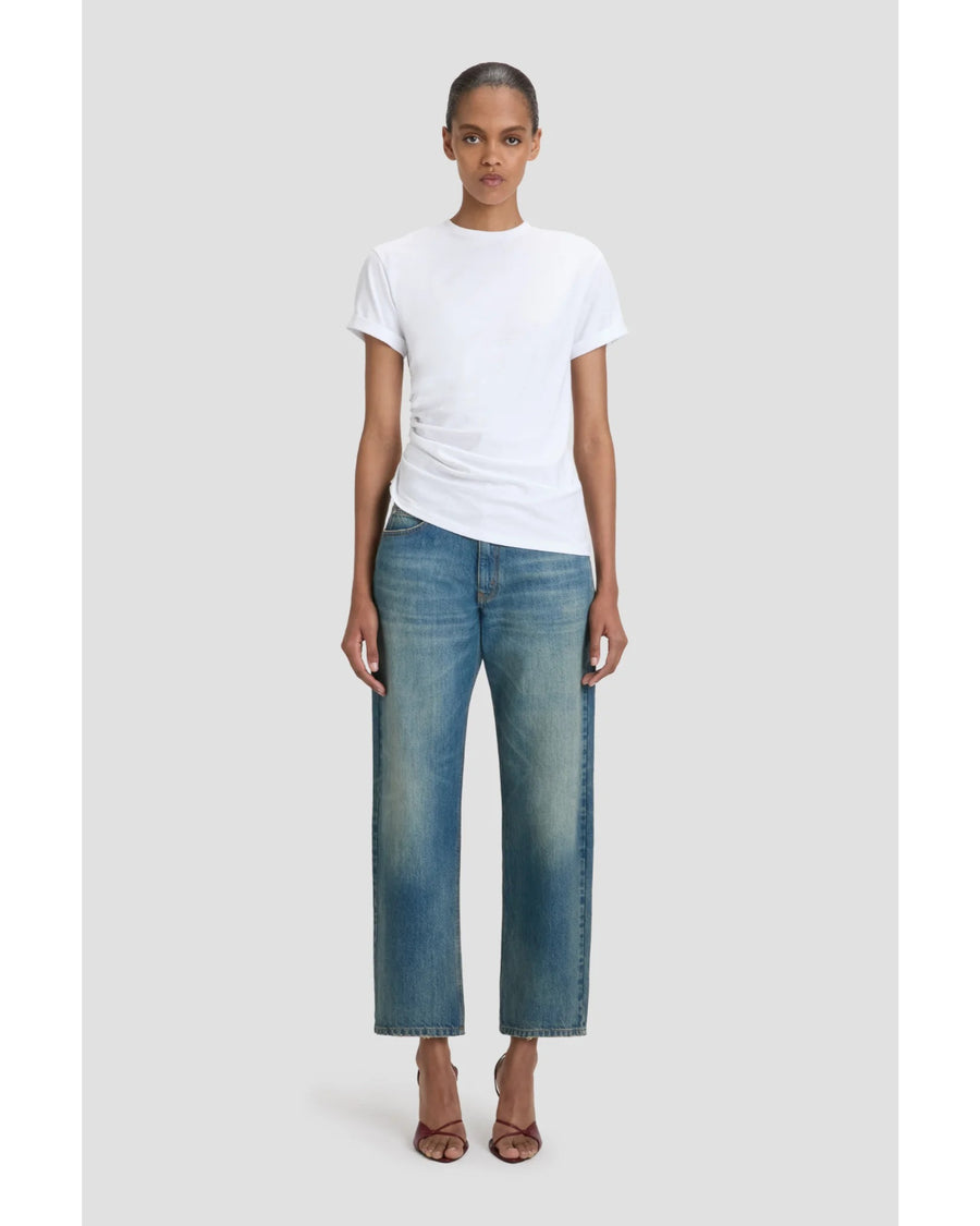 Victoria Beckham Gathered Detail T Shirt