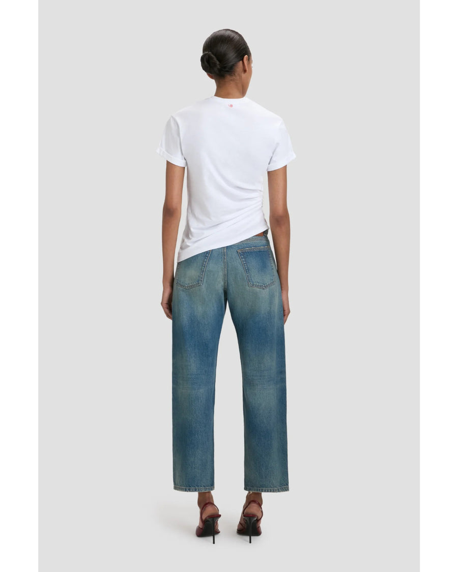 Victoria Beckham Gathered Detail T Shirt