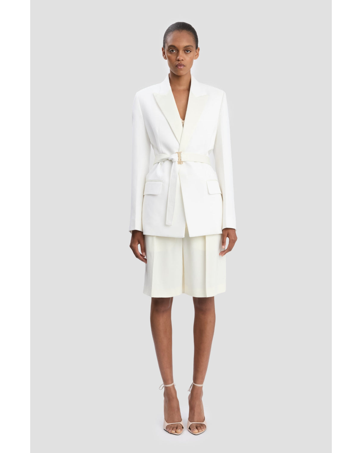 Victoria Beckham Belted Tailored Jacket