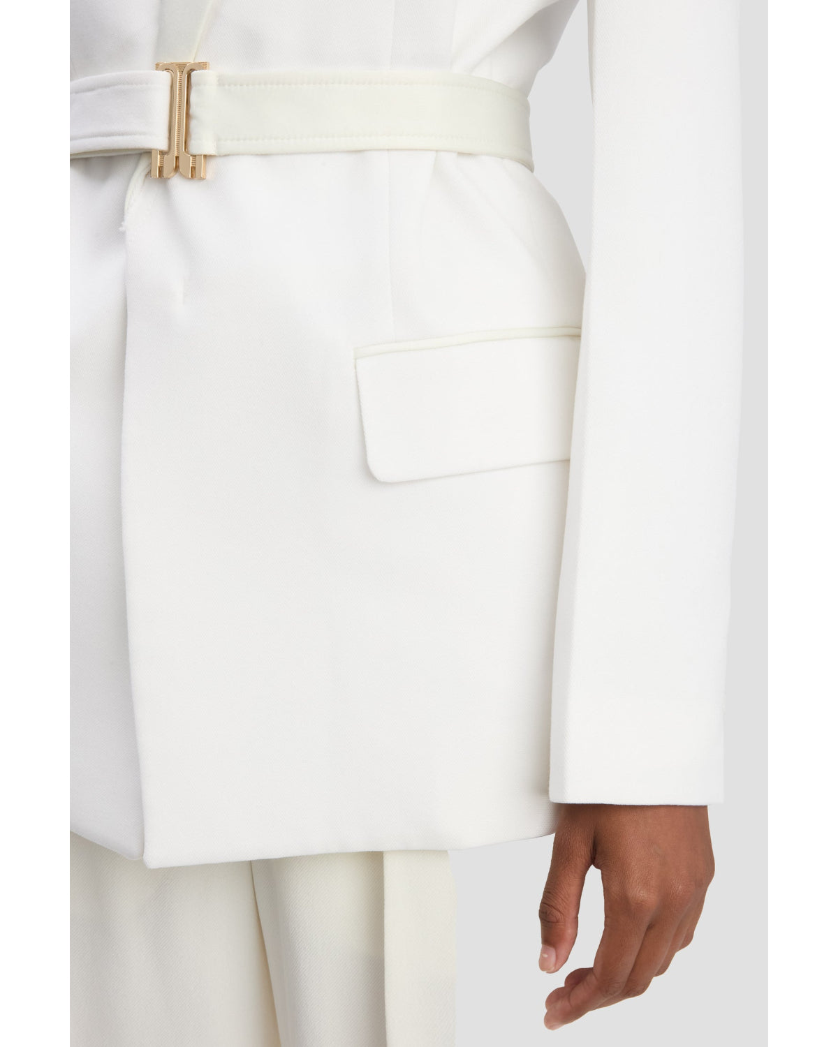 Victoria Beckham Belted Tailored Jacket