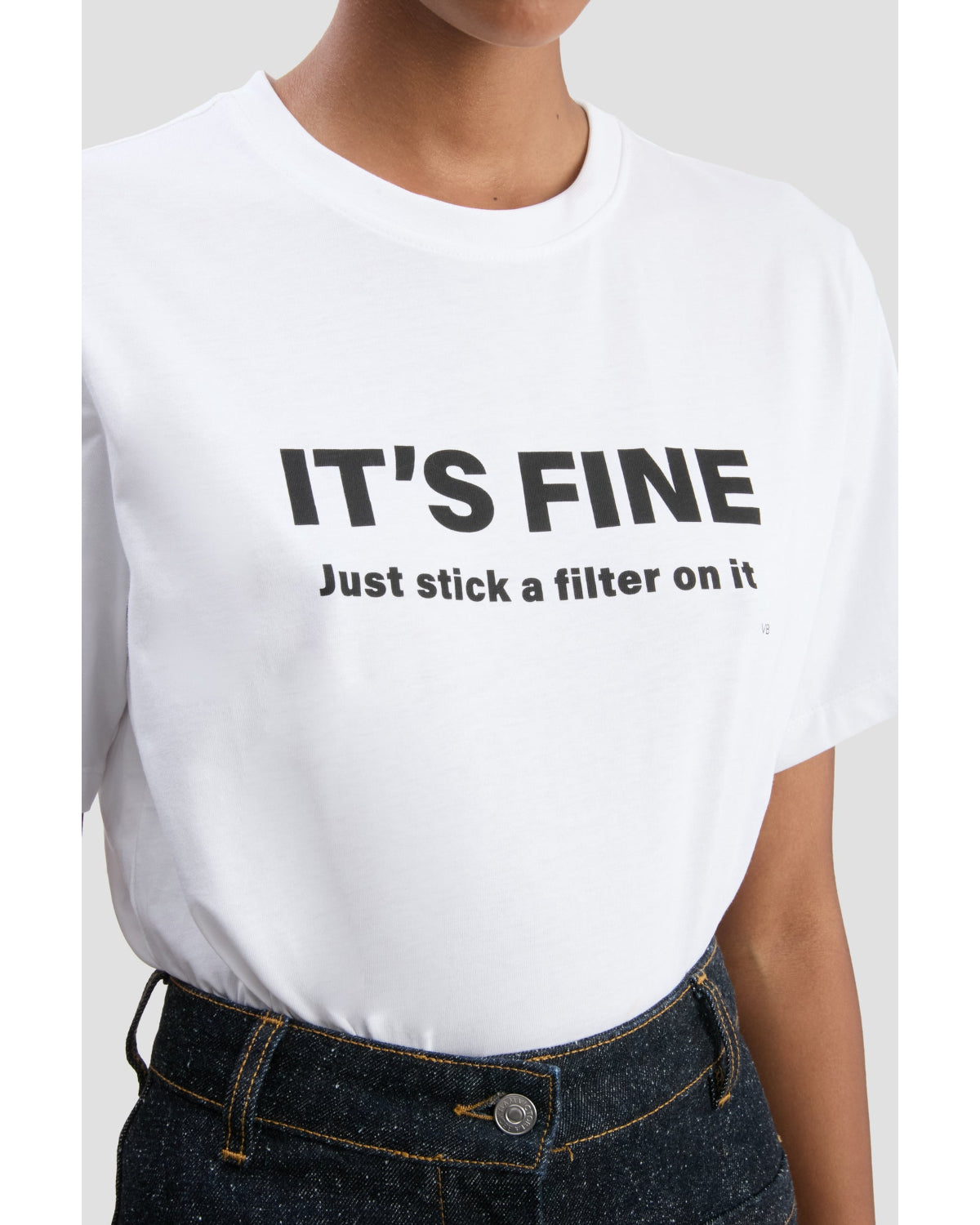 Victoria Beckham Slogan Tee