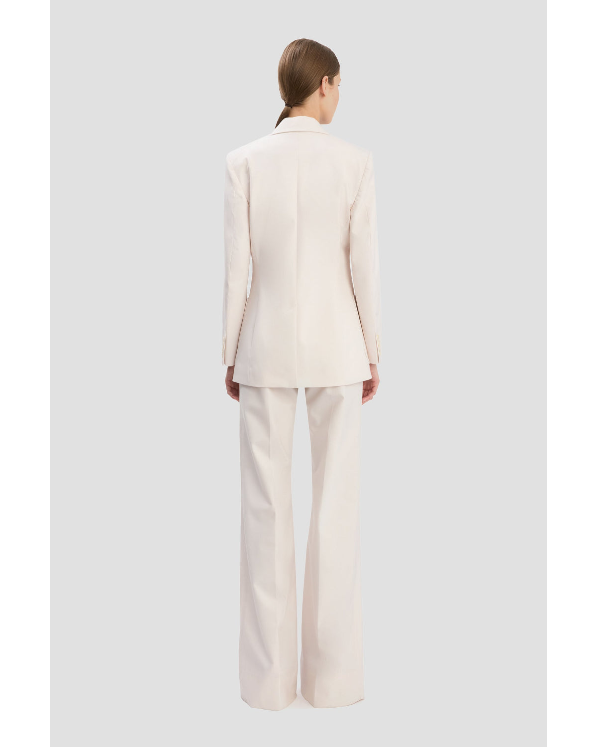 Victoria Beckham Katherine Patch Pocket Jacket Bone