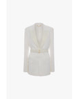 Victoria Beckham Belted Tailored Jacket