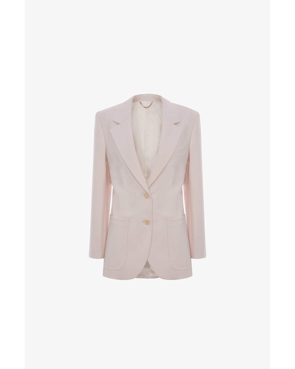 Victoria Beckham Katherine Patch Pocket Jacket Bone