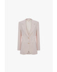Victoria Beckham Katherine Patch Pocket Jacket Bone