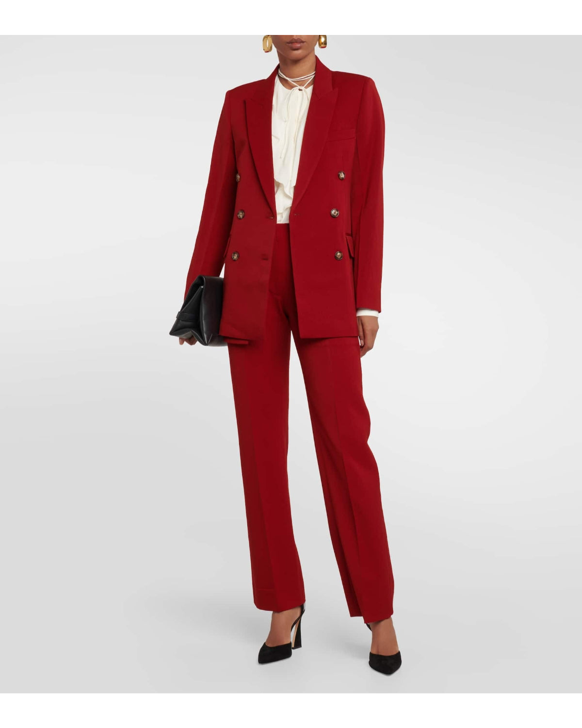Victoria Beckham Slim Double Breasted Jacket