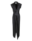 Victoria Beckham Assymetric Twist Detail Dress