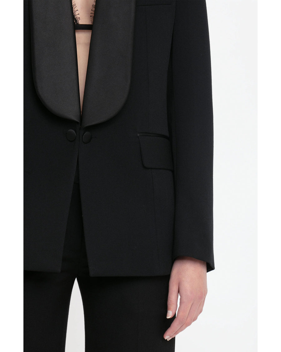 Victoria Beckham Shawl Collar Tux Jacket
