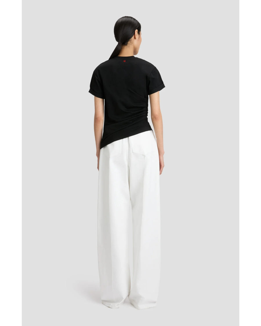 Victoria Beckham Gathered Detail T Shirt