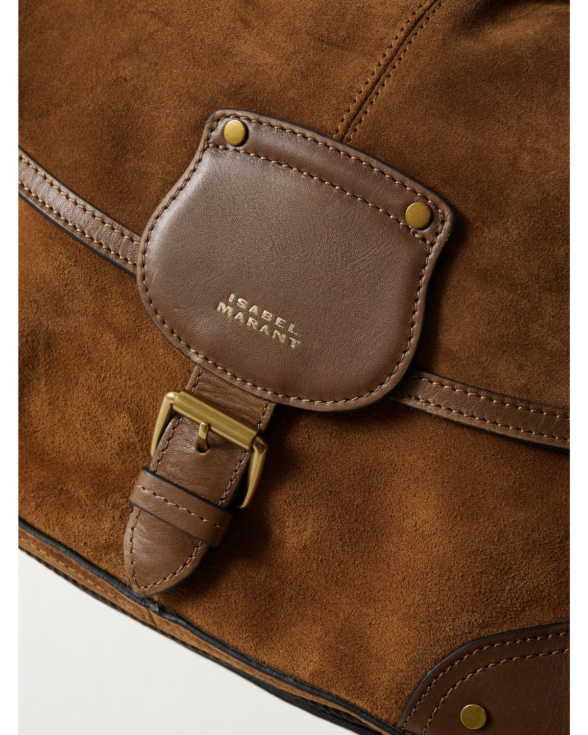 Isabel Marant Sierra Leather Messenger Bag