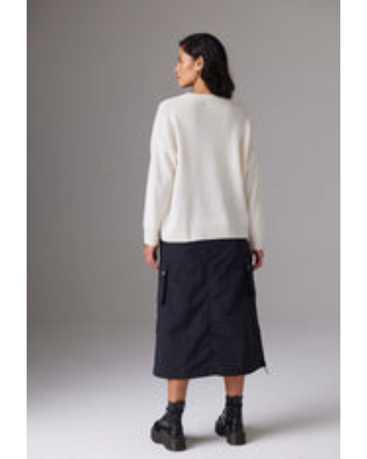 Crush Pomelo Chunky V Neck