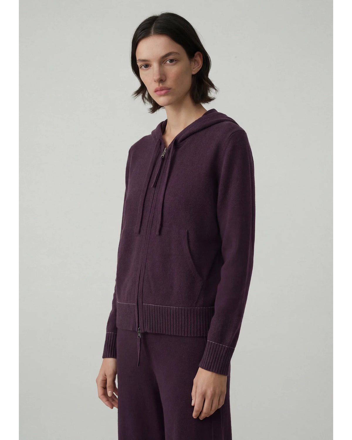 ALEGER 496 Cashmere Blend Weekend Hoody