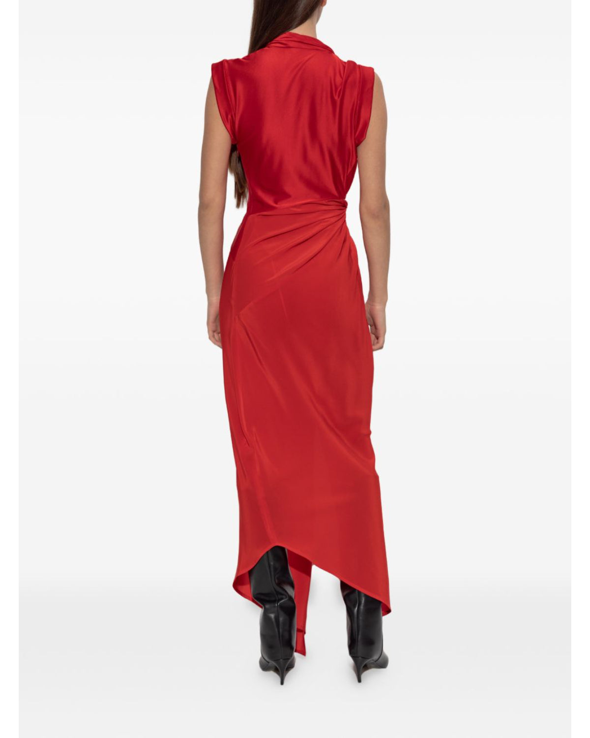 Victoria Beckham Assymetric Twist Detail Dress