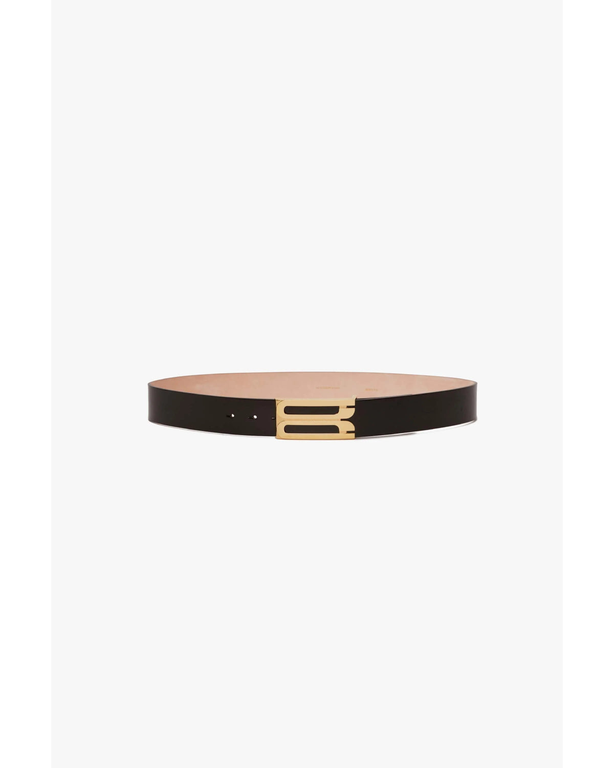Victoria Beckham Black Jumbo Frame Belt