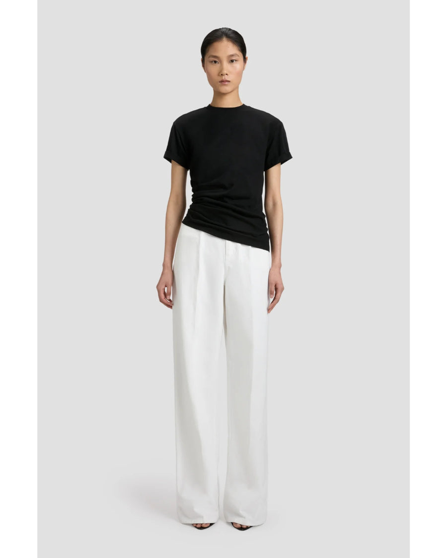 Victoria Beckham Gathered Detail T Shirt