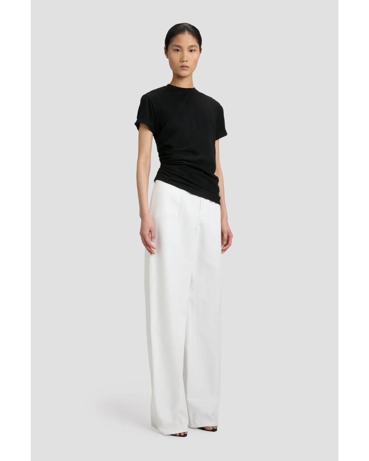 Victoria Beckham Gathered Detail T Shirt