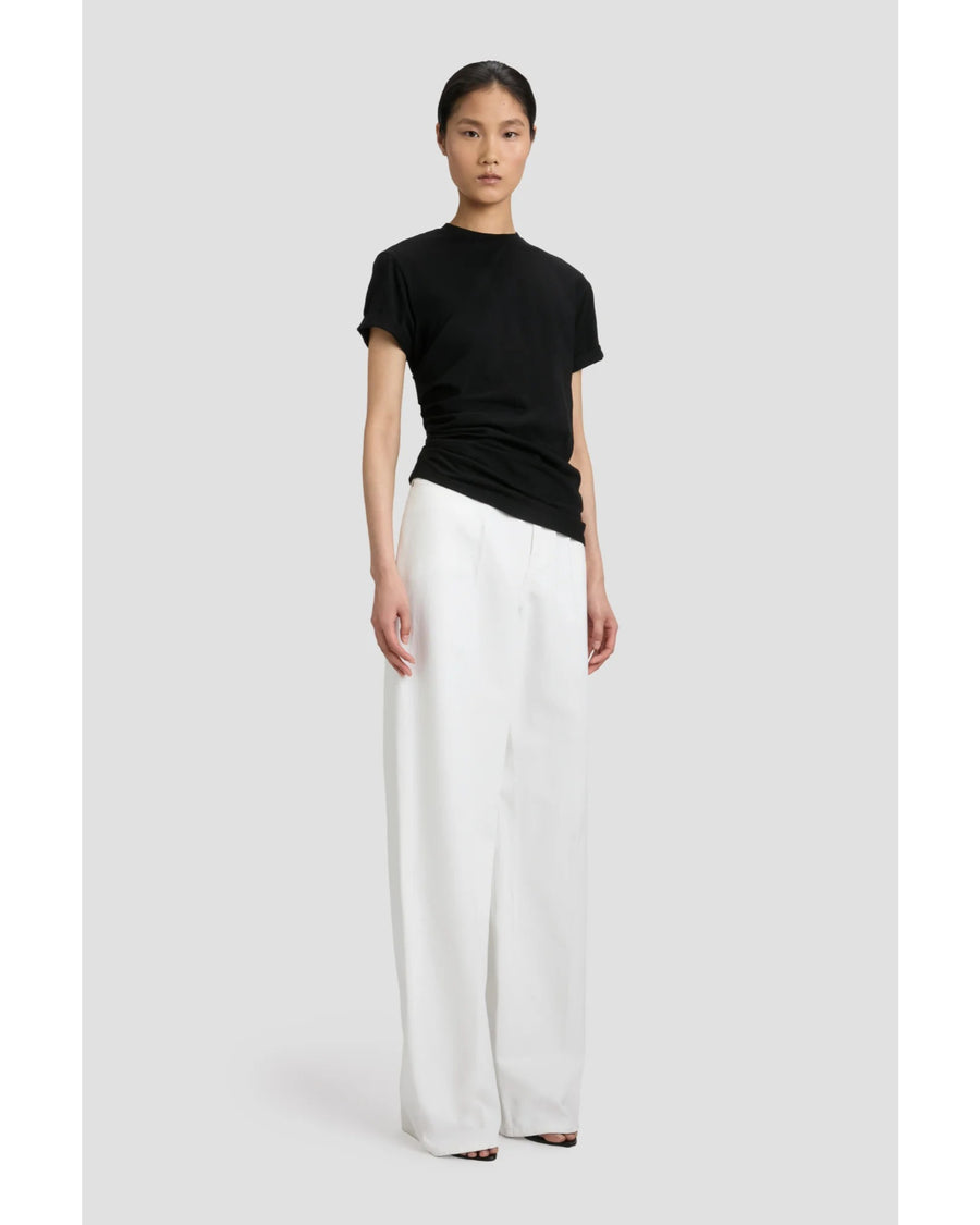 Victoria Beckham Gathered Detail T Shirt