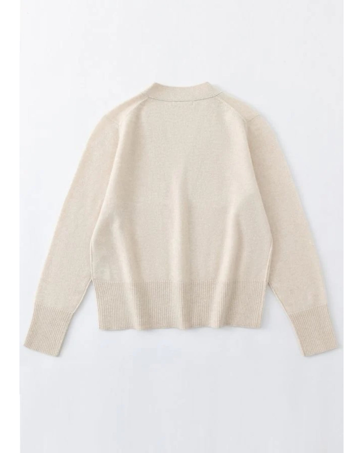 ALEGER 145 Cashmere Seam Detail Cardigan