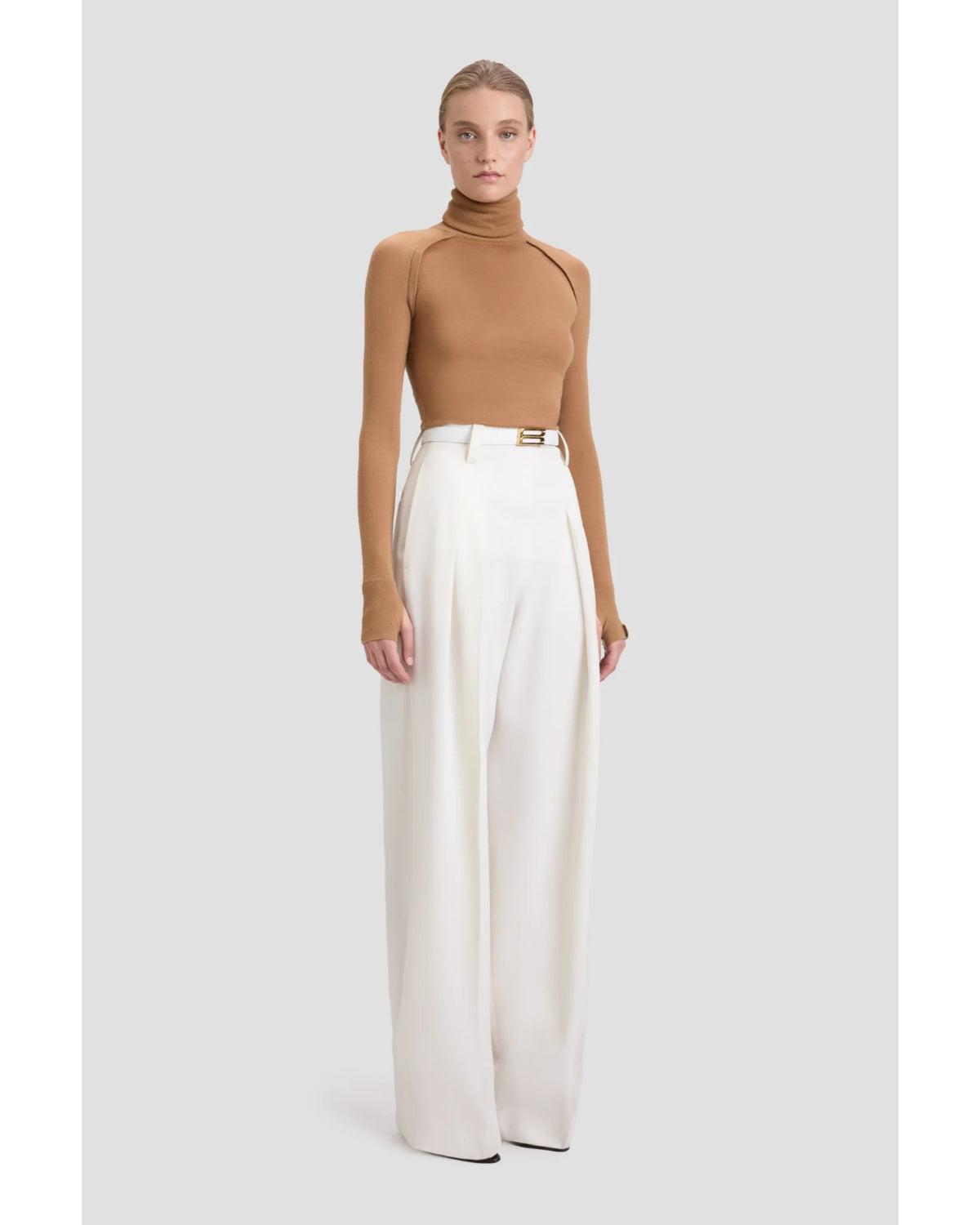 Victoria Beckham High Waist Cinch Trouser