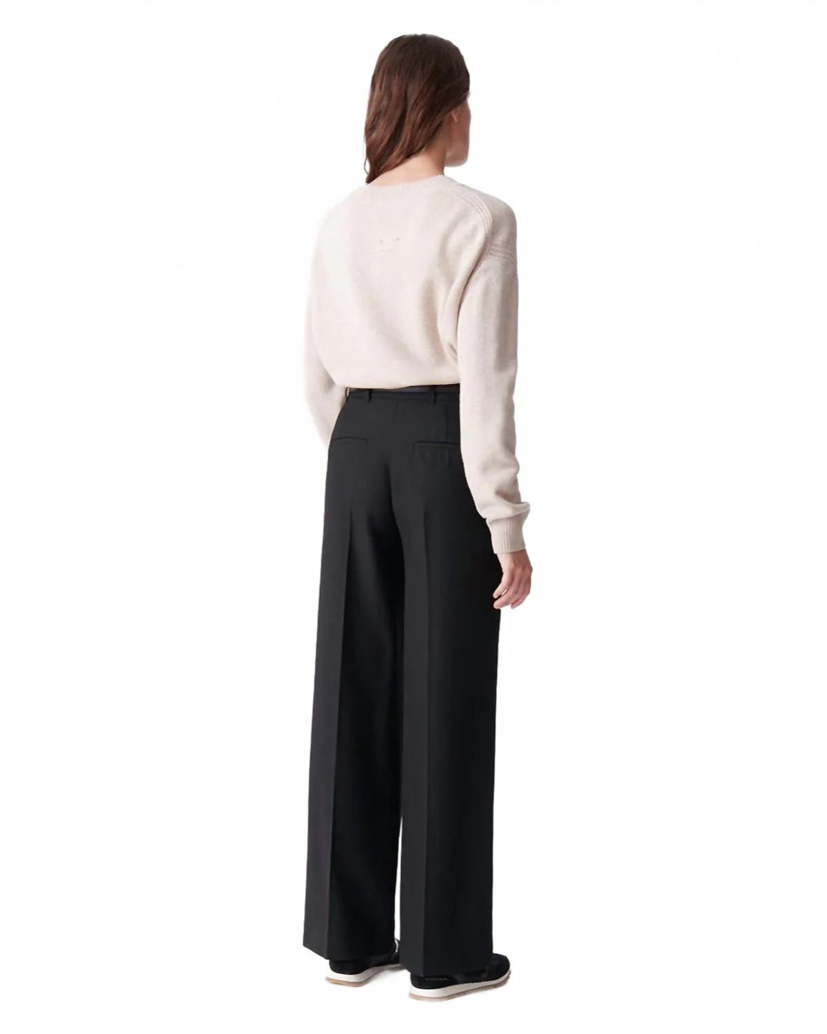 Vanessa Bruno Dulce High Waist Straight Leg Pants