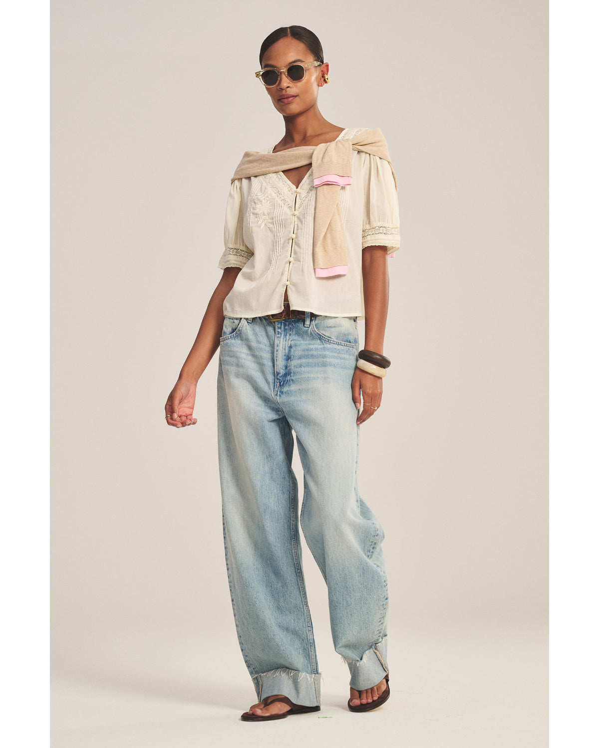 Velvet Mavis Embroidered Shirt