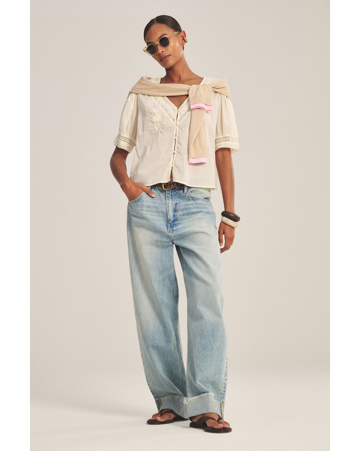 Velvet Mavis Embroidered Shirt