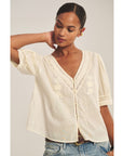 Velvet Mavis Embroidered Shirt