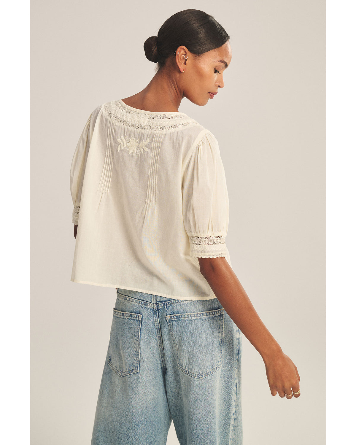 Velvet Mavis Embroidered Shirt