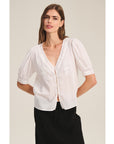 Velvet Mavis Embroidered Shirt