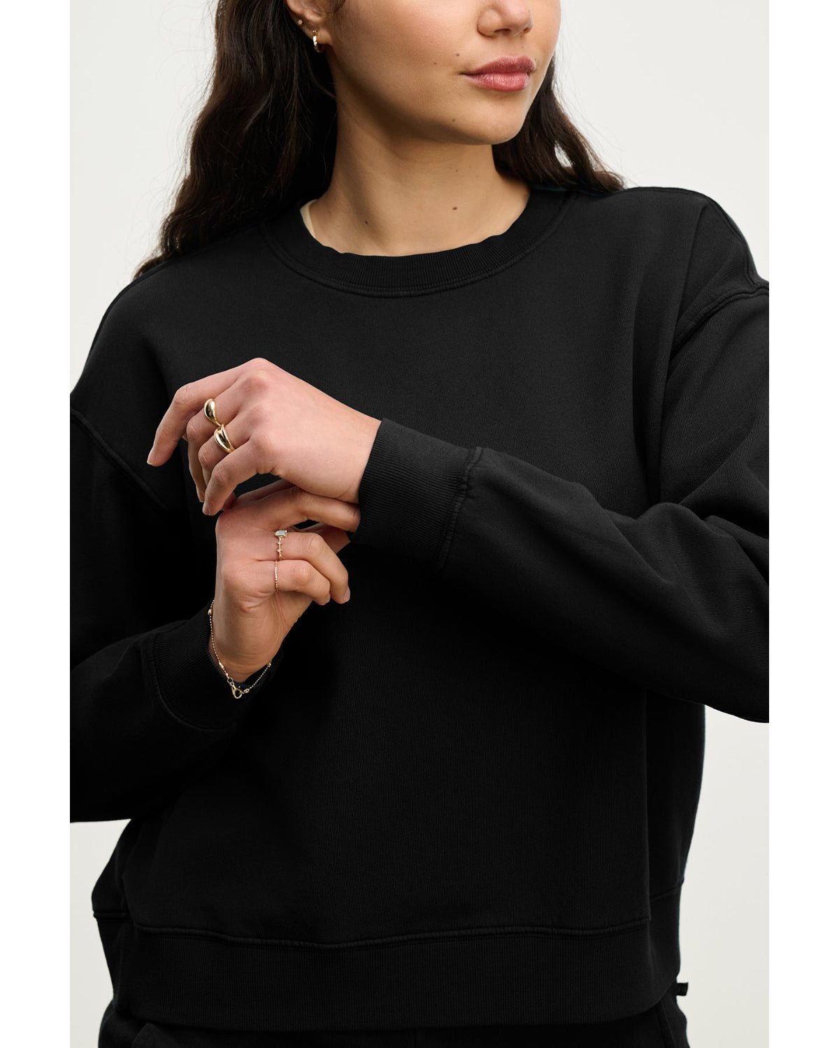Velvet Organic Fleece Sweatshirt