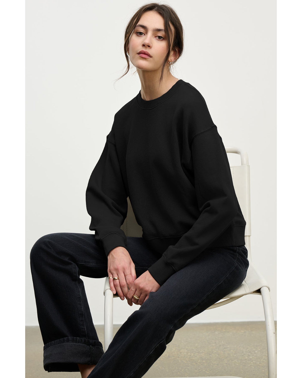 Velvet Organic Fleece Sweatshirt