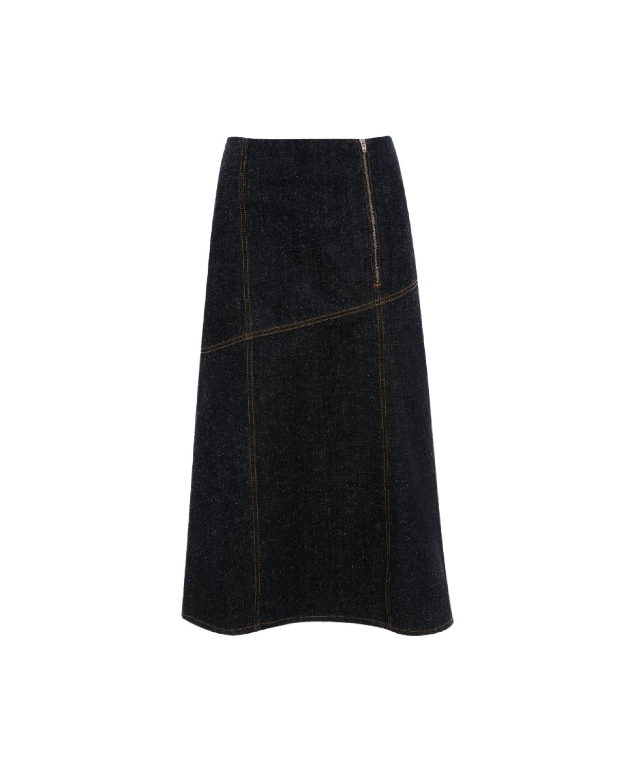 Victoria Beckham Panelled Denim Skirt