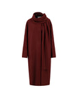 Harris Wharf Scarf Coat Cashmere Blend