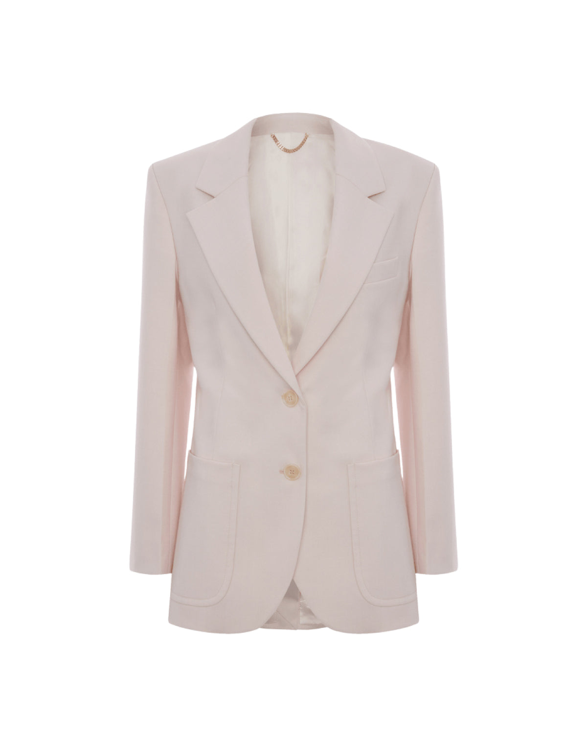 Victoria Beckham Katherine Patch Pocket Jacket Bone