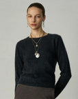 ALEGER  659 Brushed Long Sleeve Crew
