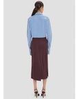 Victoria Beckham Pressed Tailored Skirt
