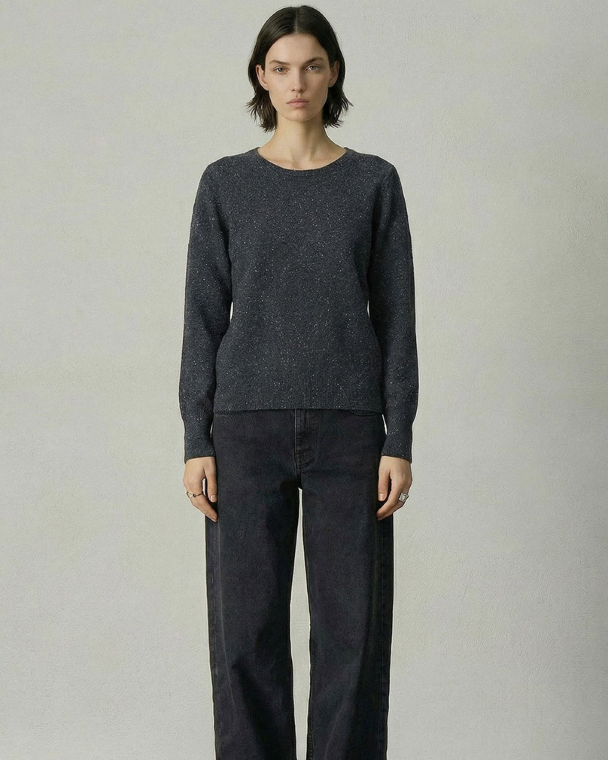 ALEGER 407 Cashmere Classic Crew