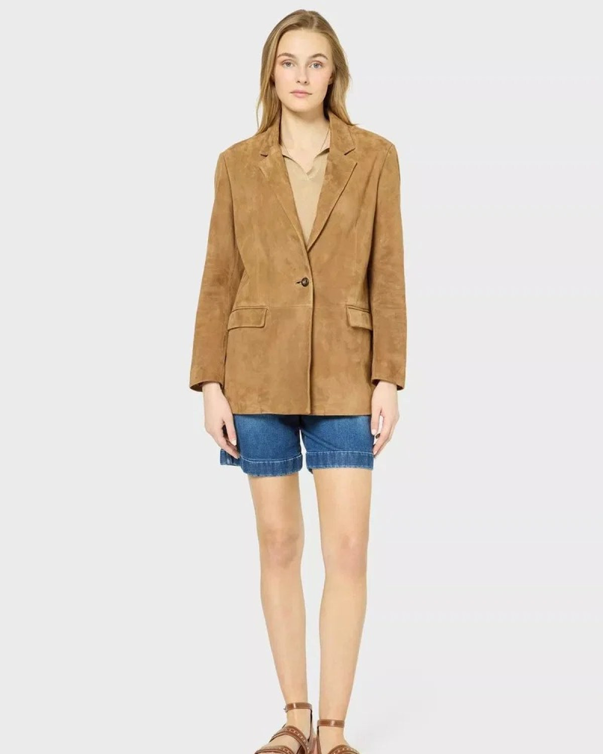 Gerard Darel Romane Leather Jacket