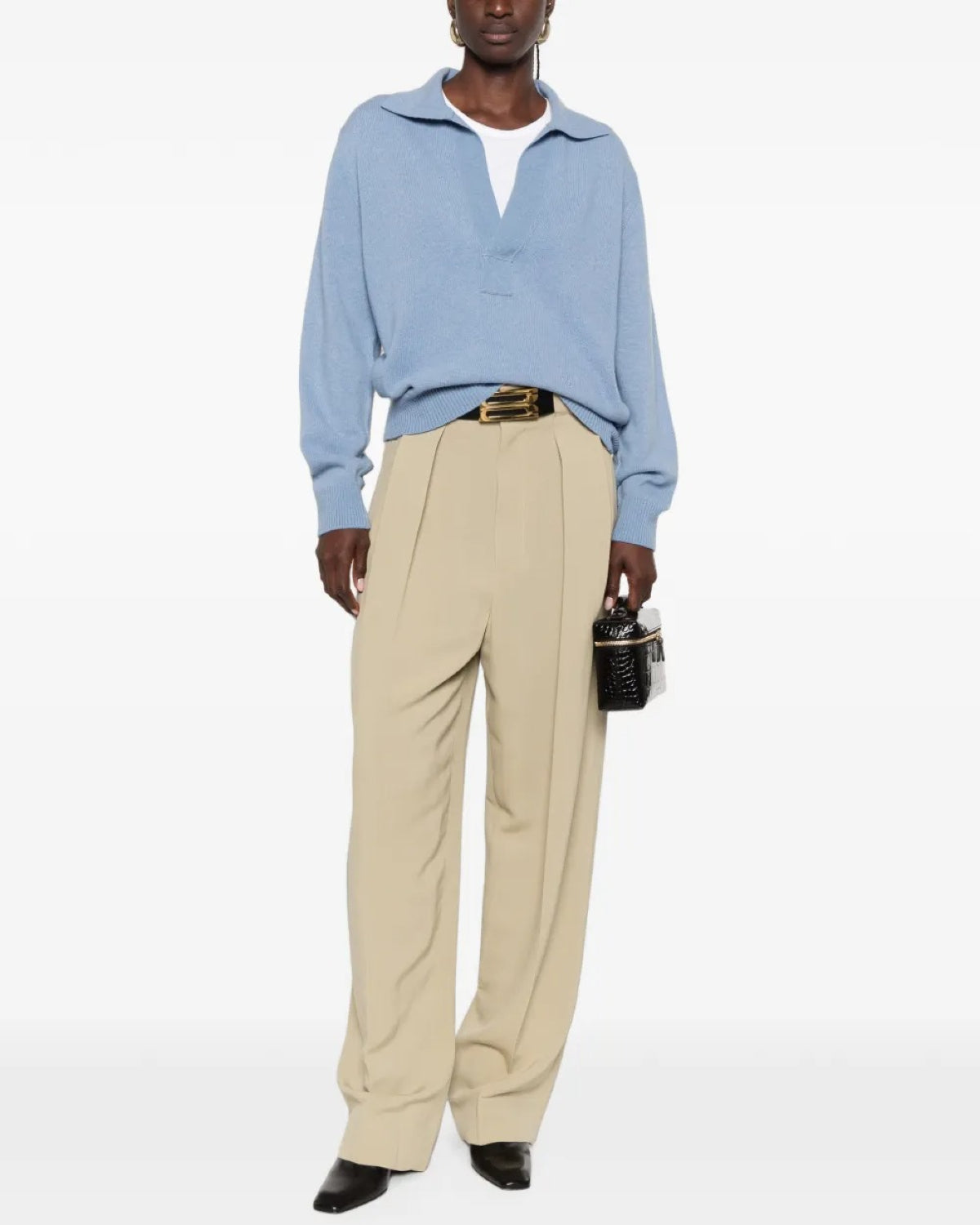 Victoria Beckham Polo Collar Jumper