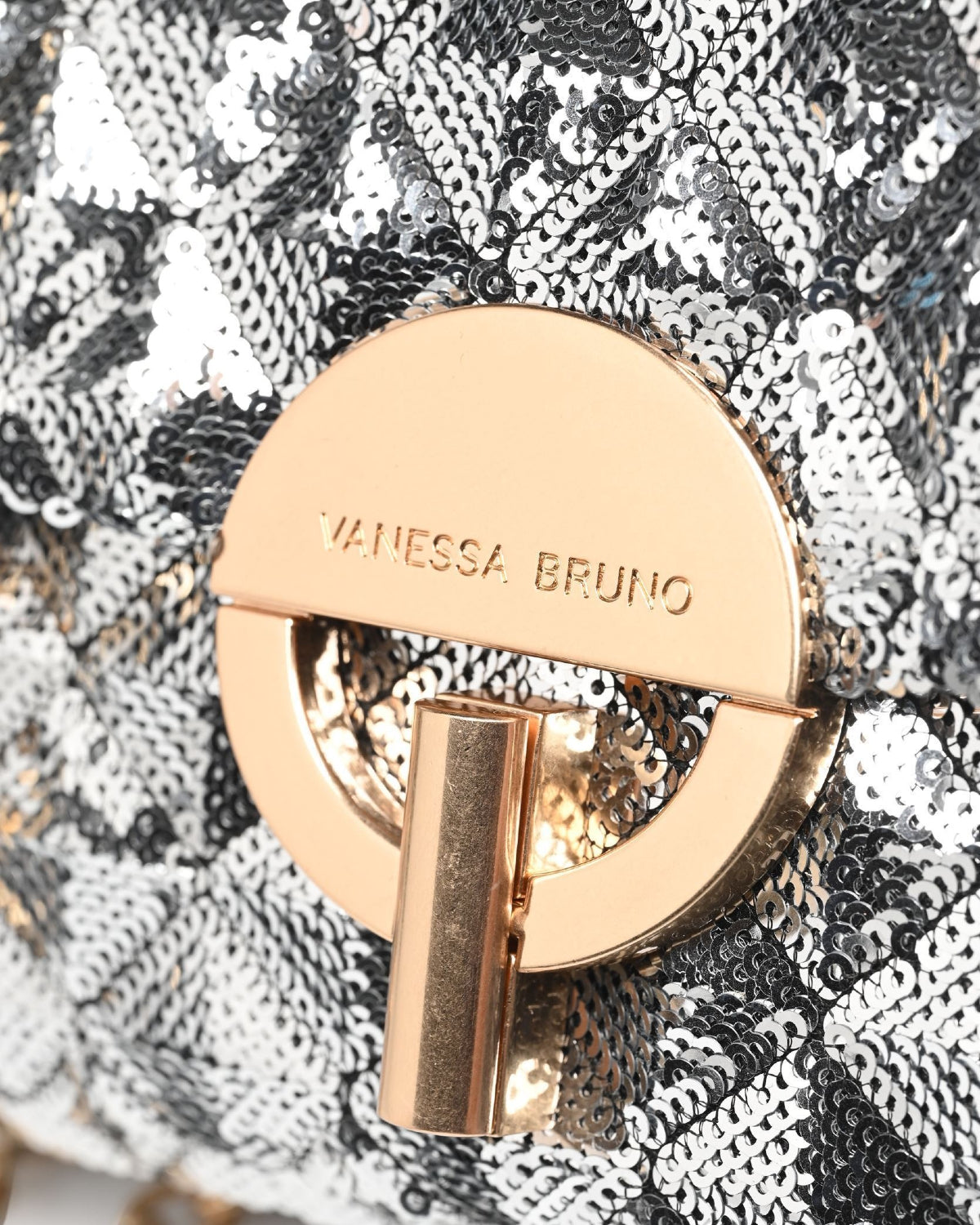 Vanessa Bruno Moon Moyen Sequin Bag