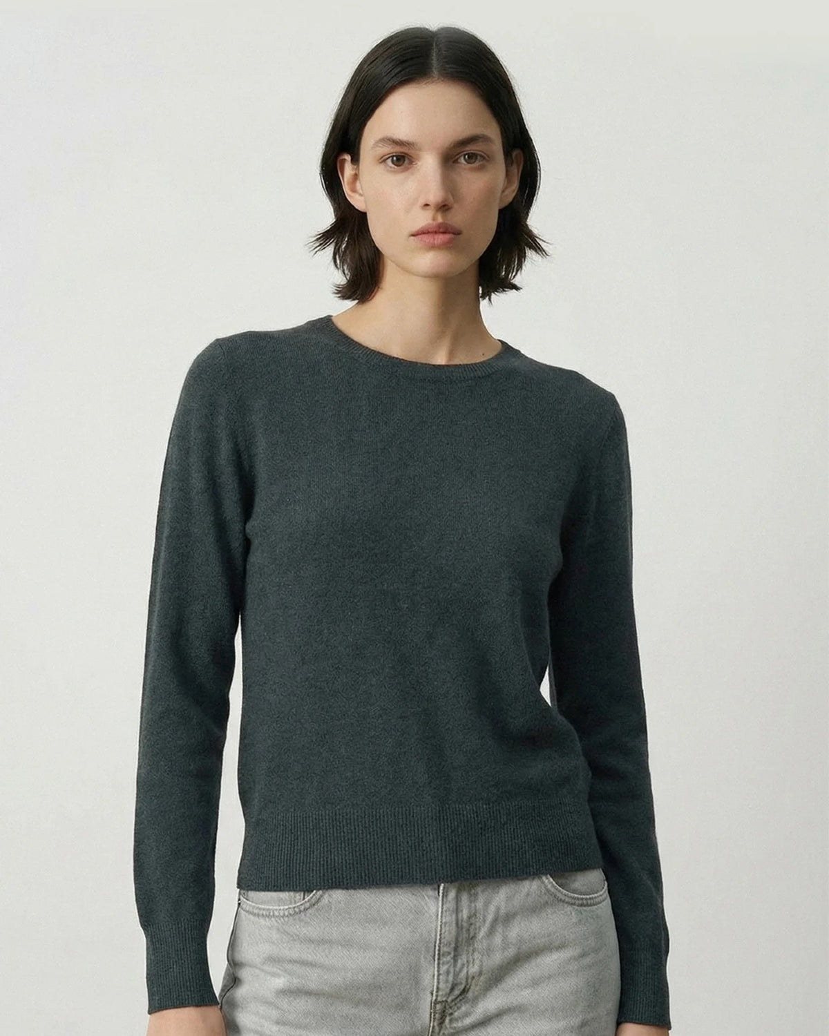 ALEGER 407 Cashmere Classic Crew