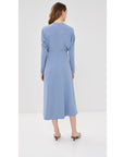 Victoria Beckham Long sleeve Dolman Midi Dress