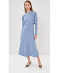 Victoria Beckham Long sleeve Dolman Midi Dress