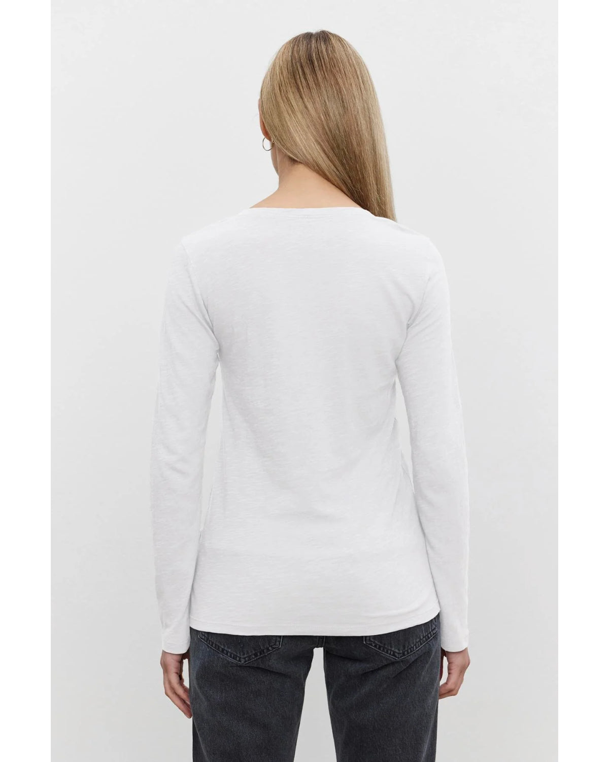 Velvet Blaire Vneck L/S Tee