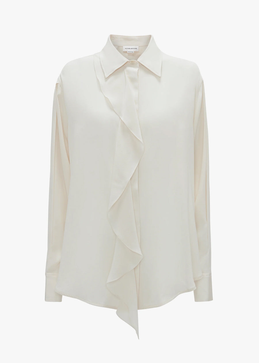 Victoria Beckham Ruffle Detail Blouse