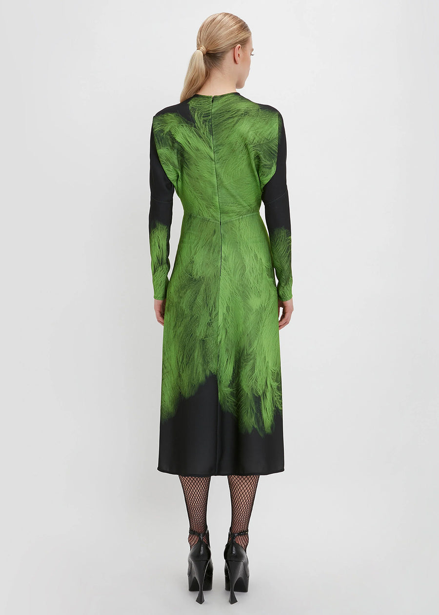 Victoria Beckham Dolman Midi Dress adorno limited Victoria Beckham Dolman Midi Dress adorno limited