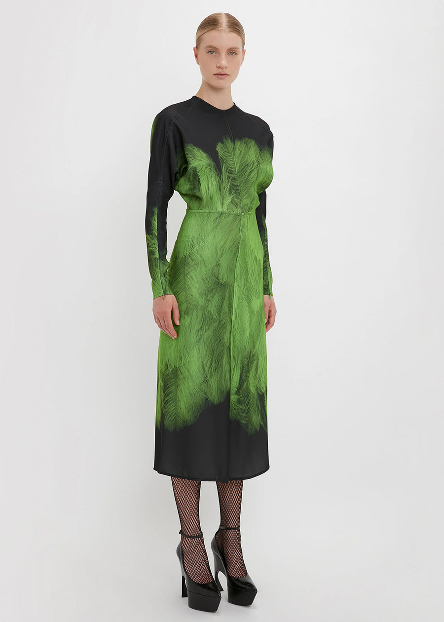 Victoria Beckham Dolman Midi Dress adorno limited Victoria Beckham Dolman Midi Dress adorno limited