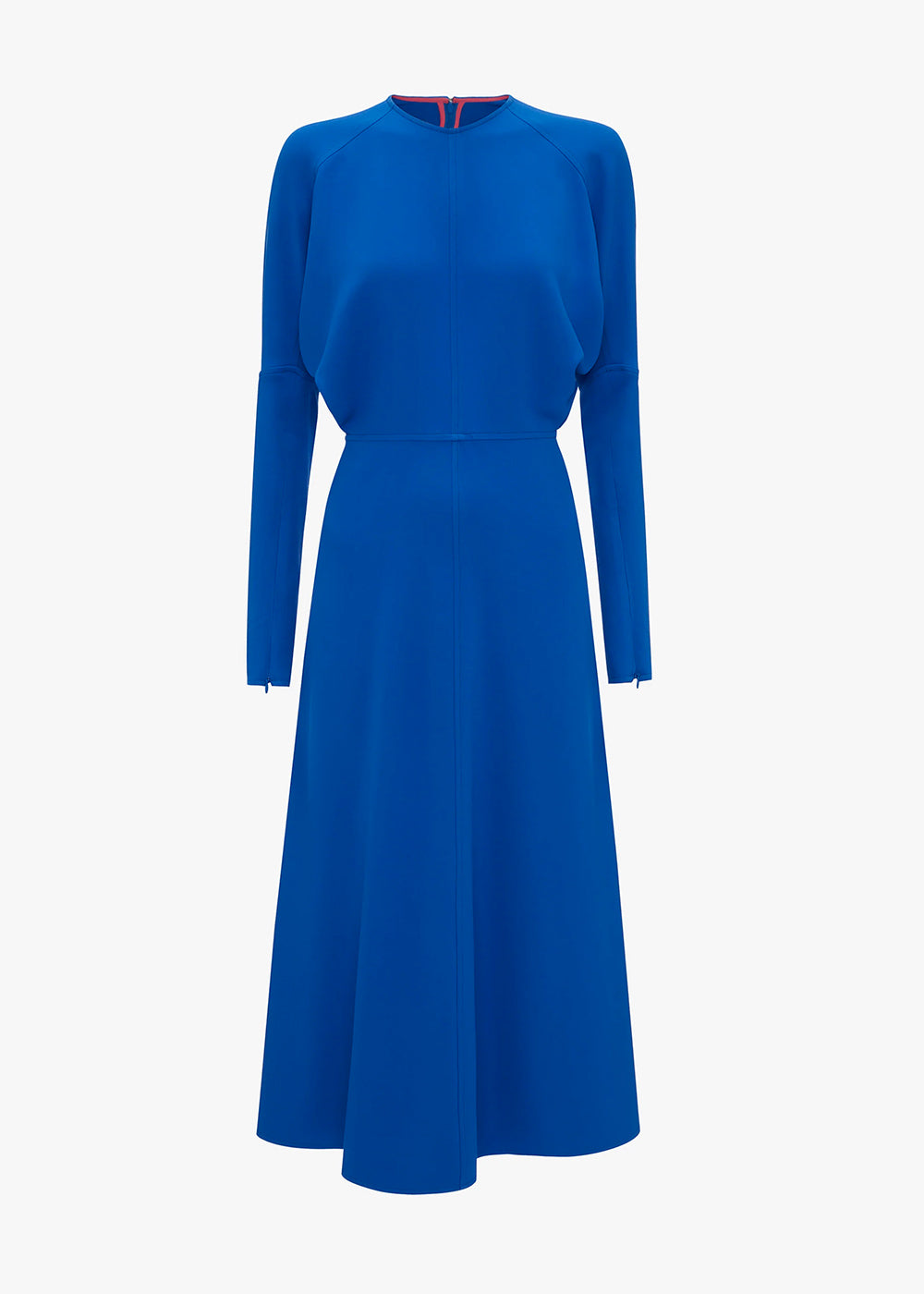 Victoria Beckham Dolman Bright Blue Midi Dress
